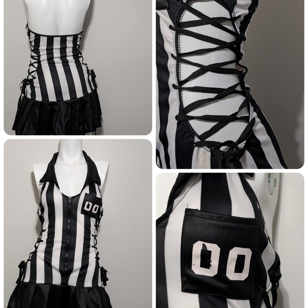 "Sexy" Umpire Uniform Dress Halloween Costume